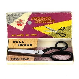 Kartelschaar Pinking Shears Bell brand 60's
