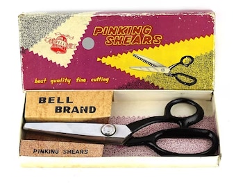 Kartelschaar Pinking Shears Bell brand 60's