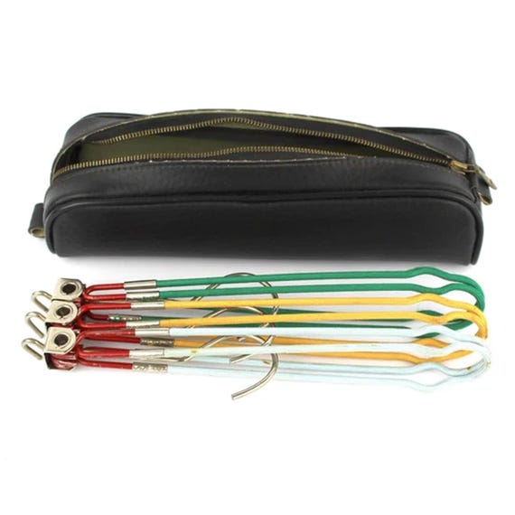 Lot De 5 Cintres Vintage Des Années 50/60 - Multicolores, Marque Century