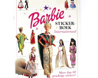 Barbie sticker book International
