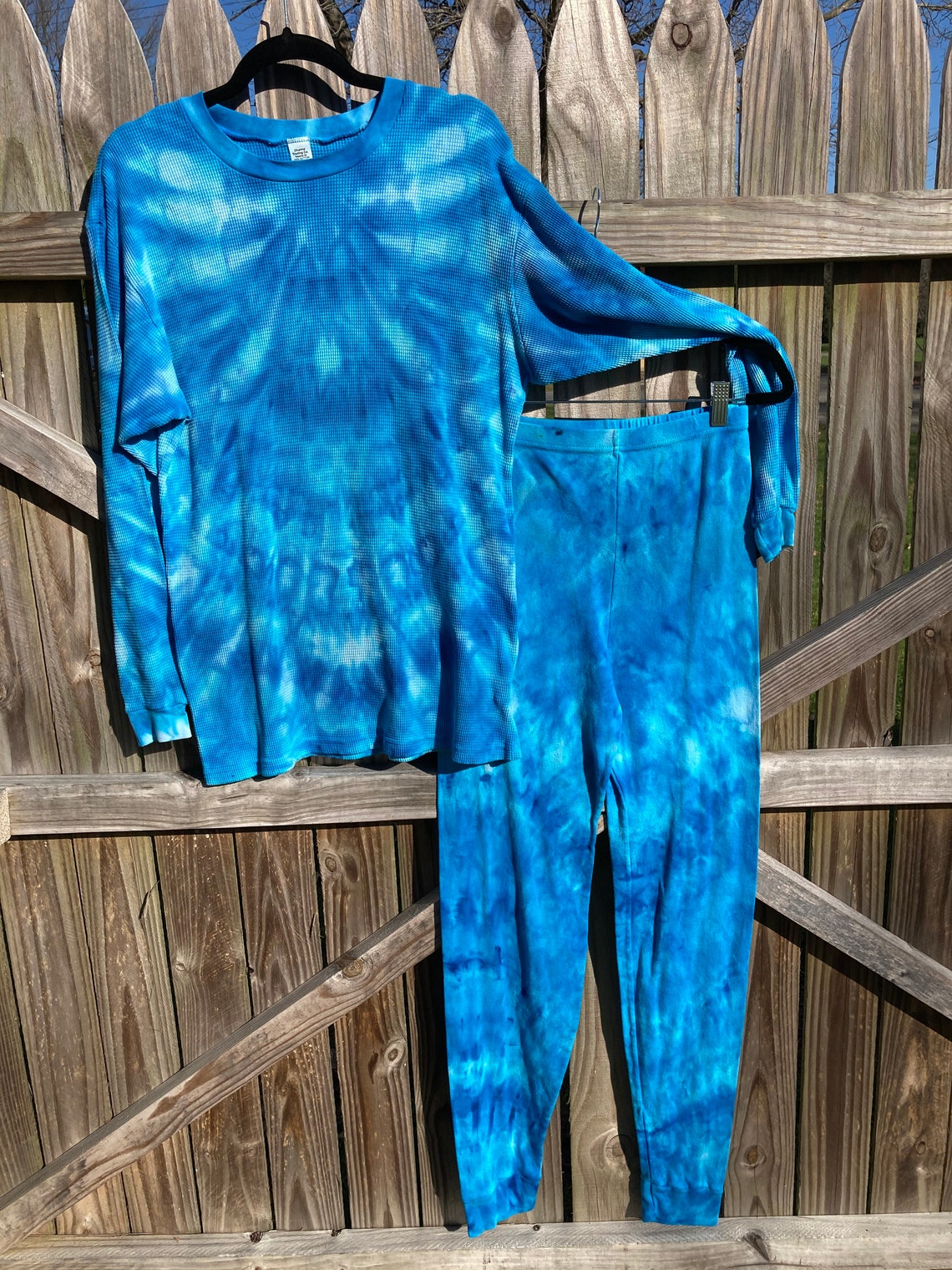 Tie Dye Pajama Set Size XLarge Etsy