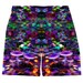 Shroomz Psychedelic All Over Graphic Print Drawstring Men's Shorts for Raves, Festivals, and Streetwear