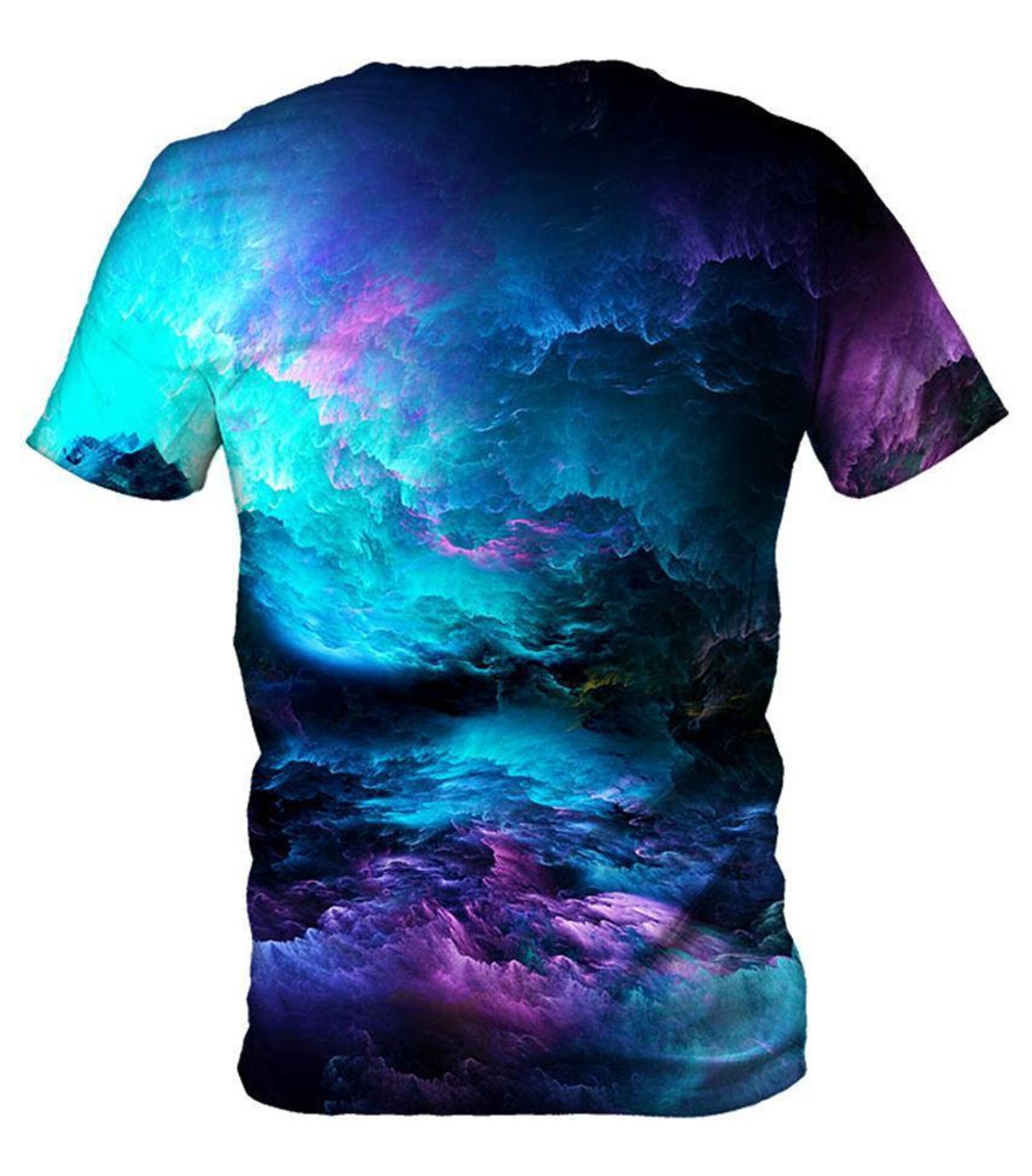 Dream Waves Abstract Psychedelic Colorful Vibrant 3D Graphic Print Unisex T-Shirt
