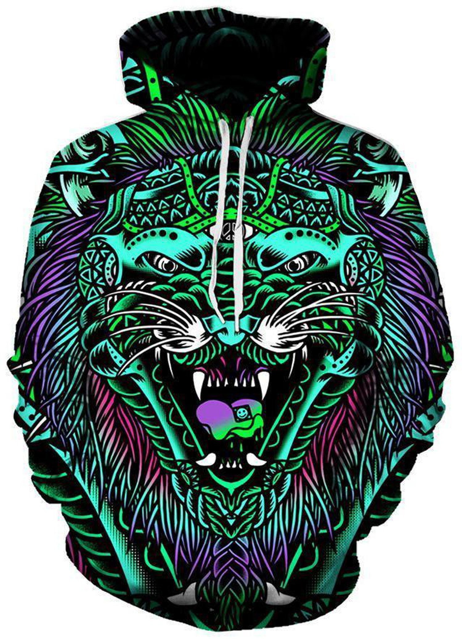 Acid tiger best sale hoodie