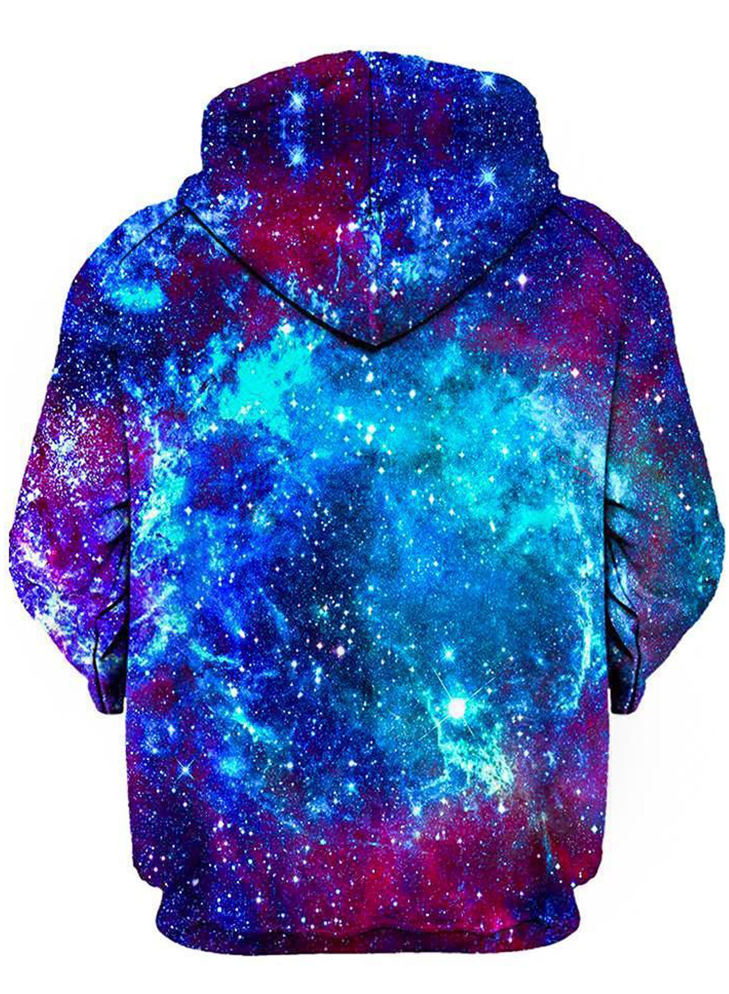 Blue Galaxy Celestial Cosmic Colorful Vibrant Unisex (front/back