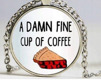 Bijoux médaillon Twin Peaks David Lynch