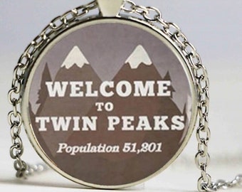 Bijoux médaillon Twin Peaks David Lynch