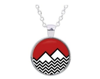 Bijoux médaillon Twin Peaks David Lynch