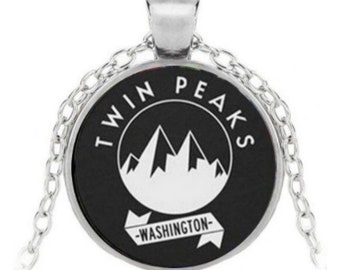 Bijoux médaillon Twin Peaks David Lynch