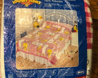 tweety bird and sylvester blanket