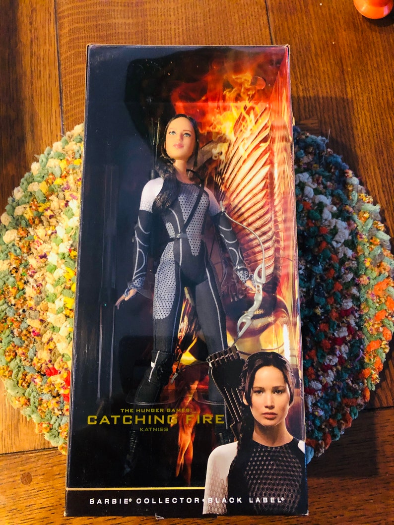 Barbie Collector The Hunger Games: Catching Fire Katniss | Etsy Barbie Collector The Hunger Games: Catching Fire Katniss | Etsy