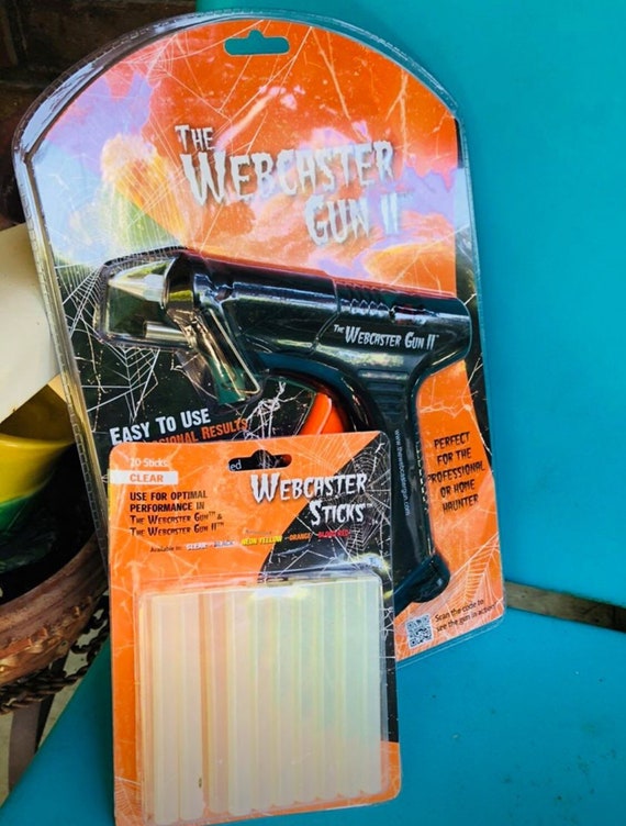 The caster II Gun Spiderweb Shooter Halloween Spooky Spider Etsy