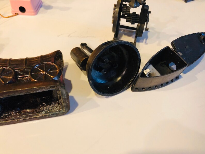 11 Vintage Collectible Metal Die Cast Miniatures / Pencil | Etsy