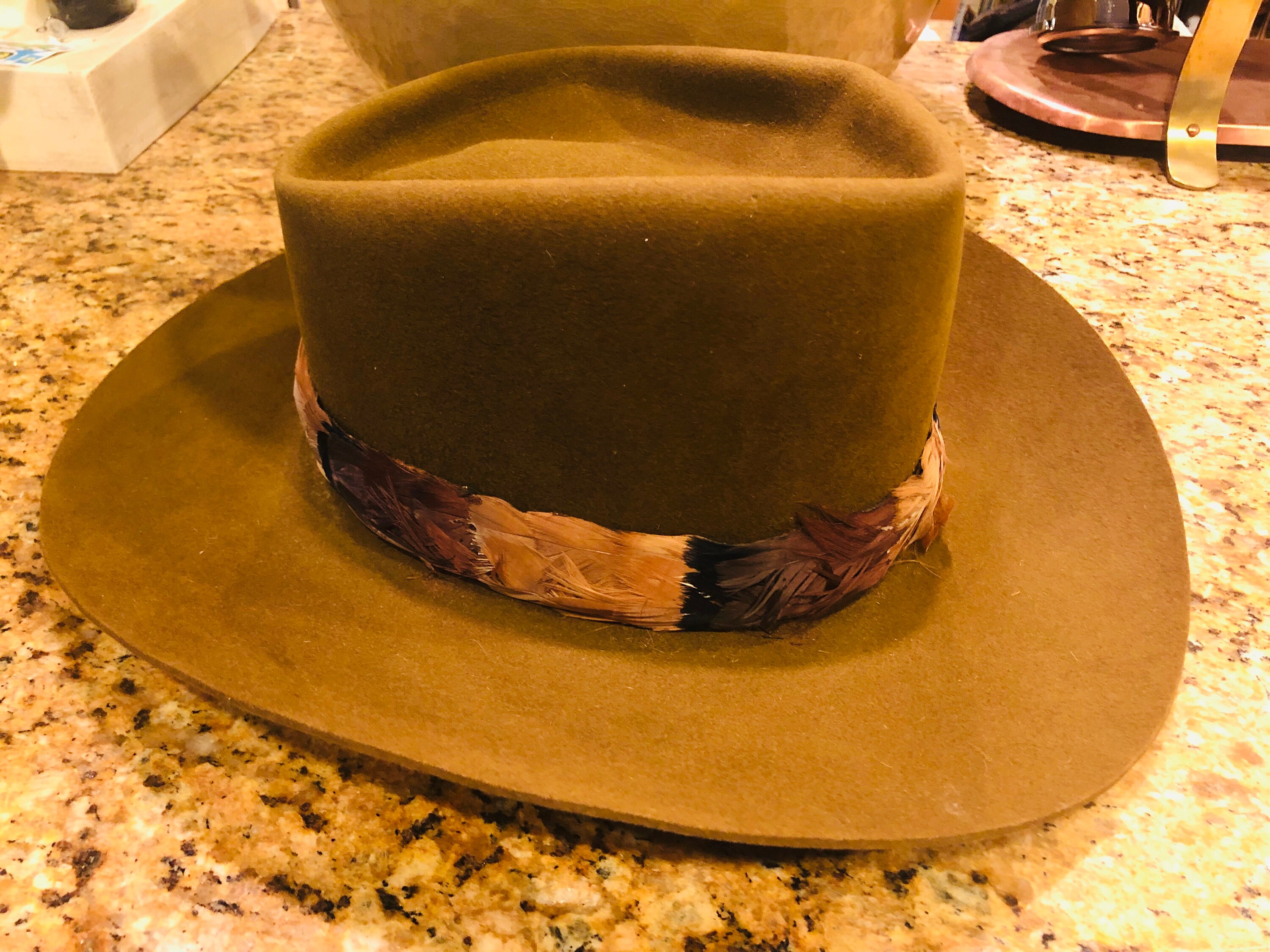 vintage stetson 4x beaver cowboy hat
