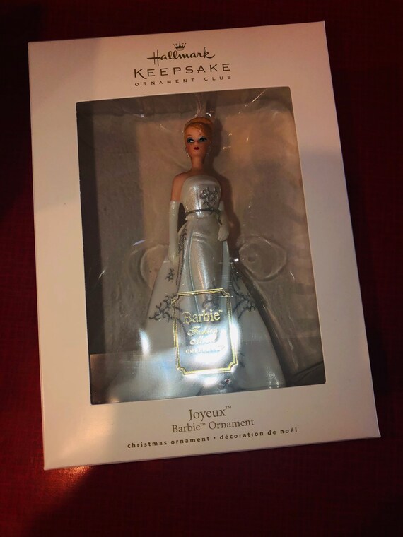 07 Hallmark Keepsake Joyeux Barbie Ornament Etsy 07 Hallmark Keepsake Joyeux Barbie Ornament Etsy