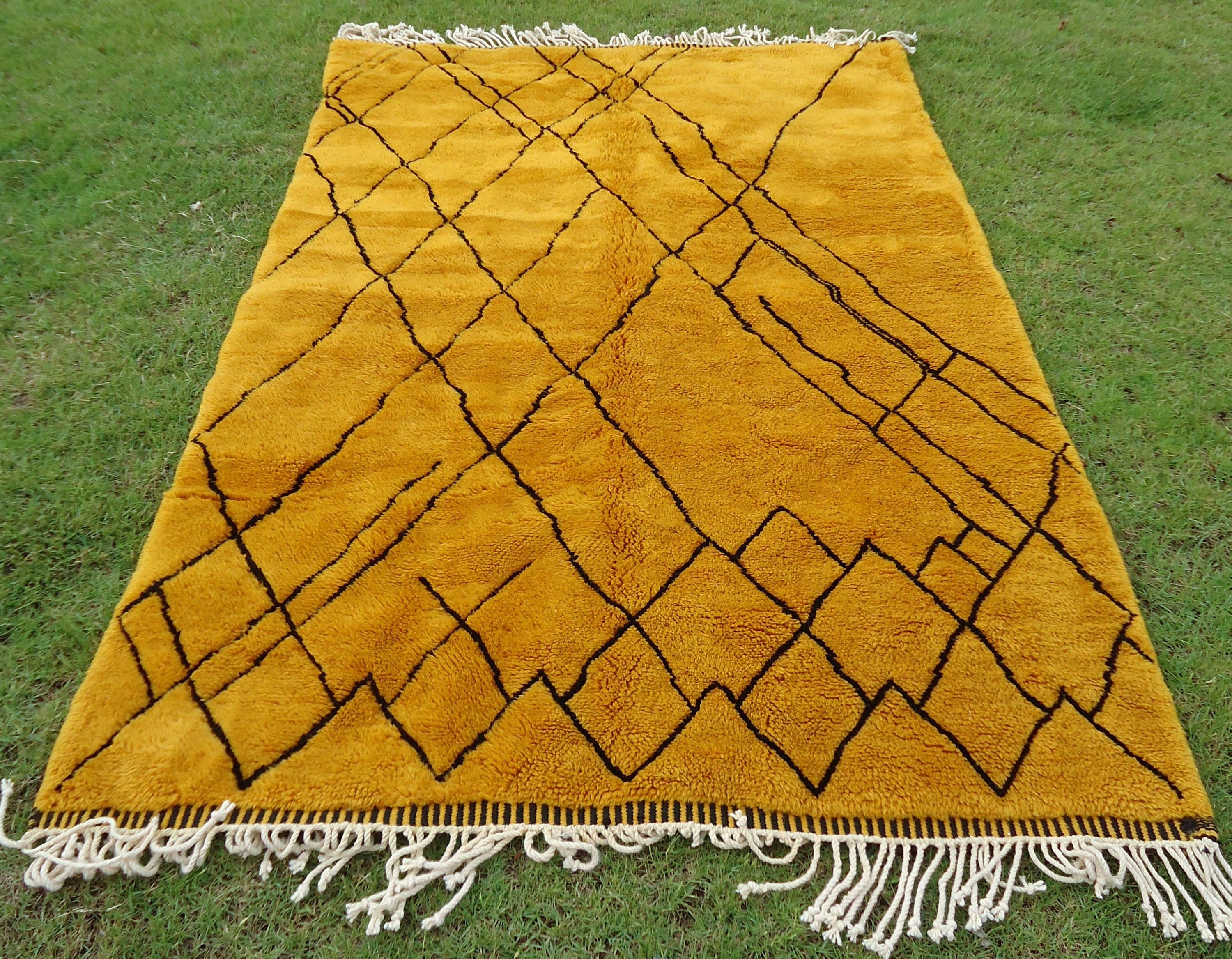 Beni Ourain Rug Berber Rug Azilal Moroccan Rug Beni Ourain Etsy