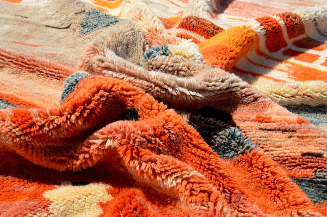 Mrirt Rug, Moroccan Rug, Beni Ourain Rug, Azilal Rug, Boho Rug, Teppich