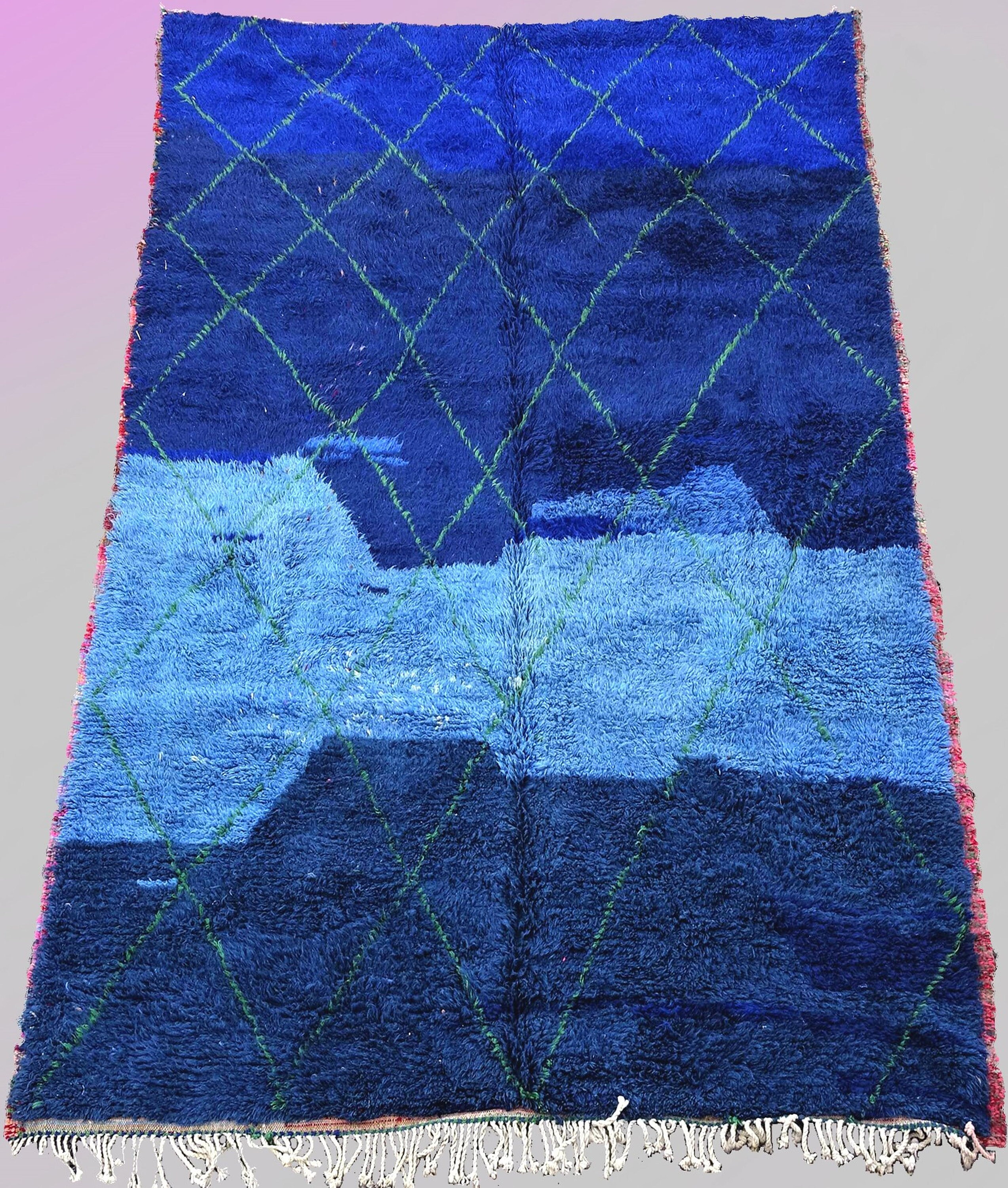 Beni ourain rug Mrirt Boho rug Moroccan rug Azilal rug Etsy