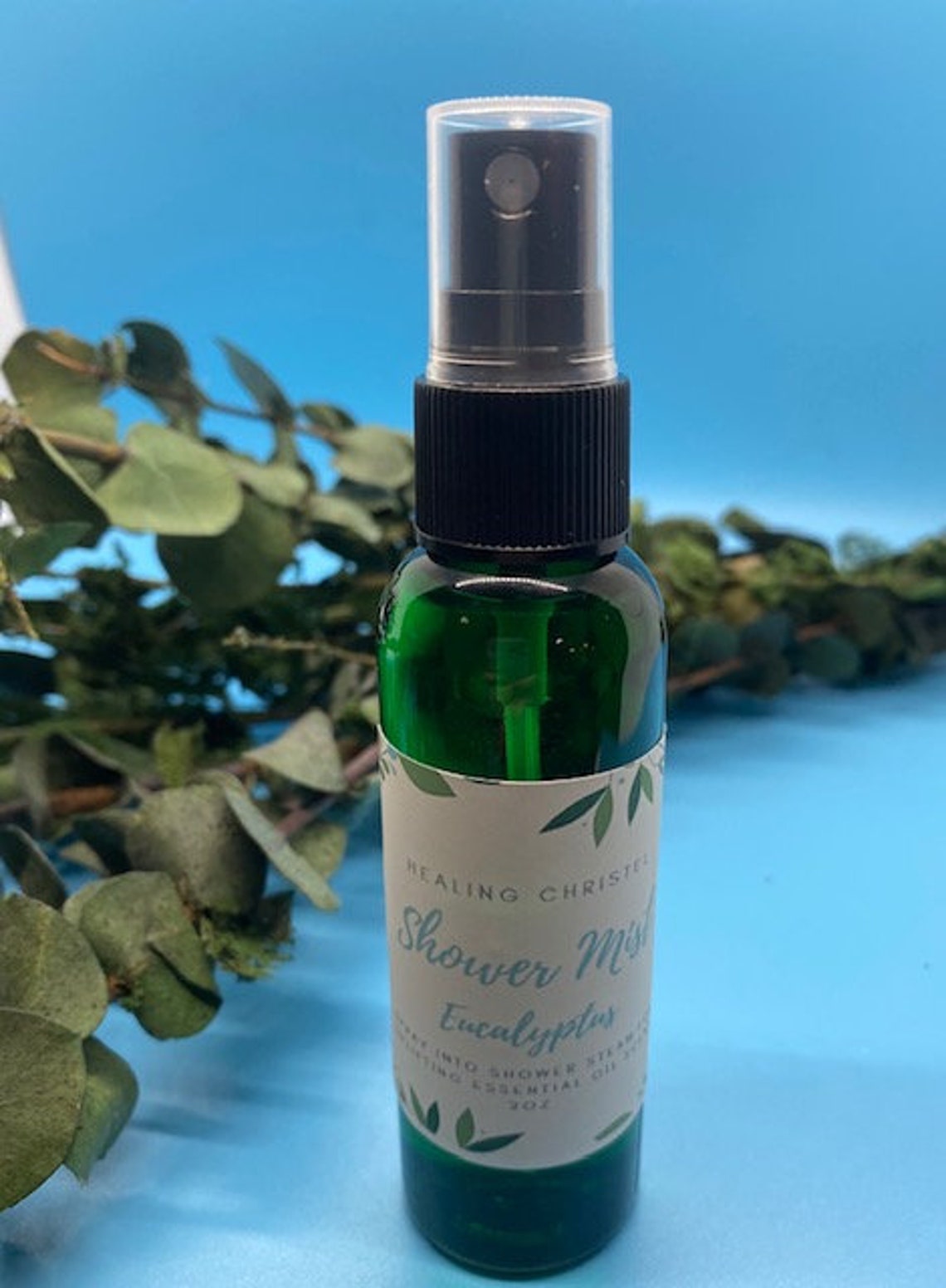 Shower Mist Steam Shower Spray Eucalyptus spray Anxiety Etsy