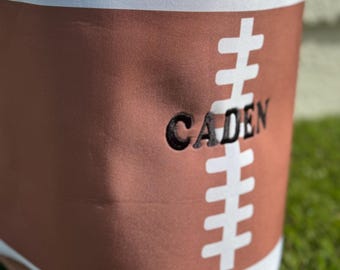 Personalized Football Easter Basket | Name Easter Basket | Custom Easter Basket | Sports Easter Basket