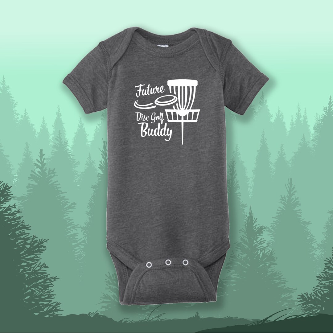 Future Disc Golf Buddy Bodysuit | Disc Golf Pregnancy Announcement ...