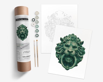Venetian Door Knocker | Paint By Numbers Kit