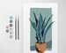 Potted Snake | Modern Paint By Numbers Kit 