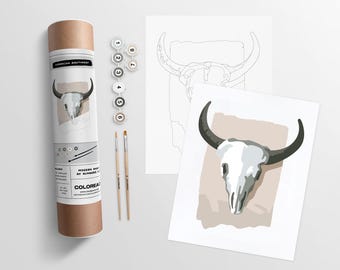 American Southwest  |  Modern Paint By Numbers Kit