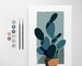 Potted Cactus | Modern Paint By Numbers Kit 