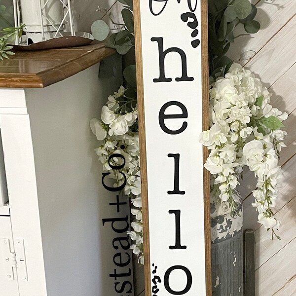 Oh Hello Sign - Etsy