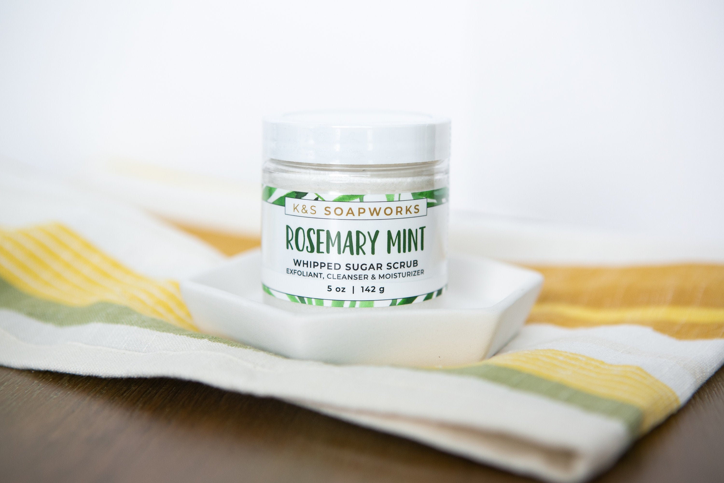 Rosemary Mint Whipped Body Scrub