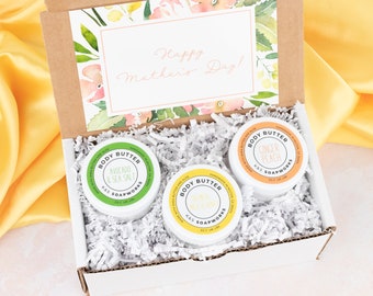 Mother's Day Gift Set, Gift for Mom, Body Butter, Lotion, Set of 3, Gift for Grandma, Gift for Her, Ready to Gift