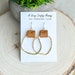 see more listings in the Leather & Brass Earrings section