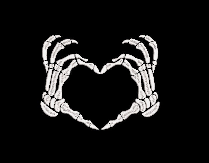 I love Halloween embroidery design - Halloween embroidery ornament - …