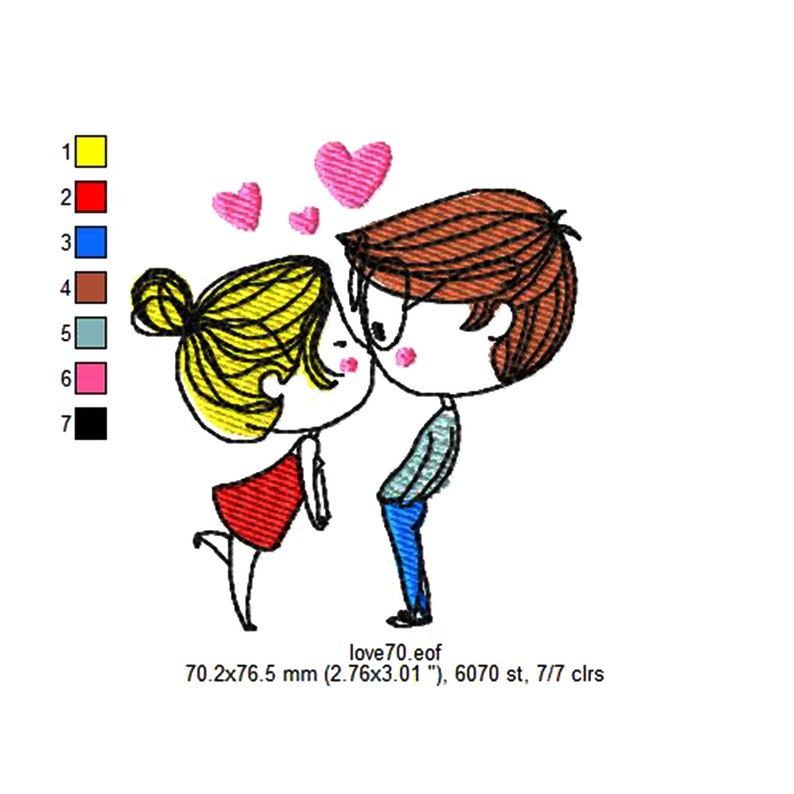 Cute couple with kiss machine jessecmault design love etsy Cute couple with kiss machine jessecmault design love etsy