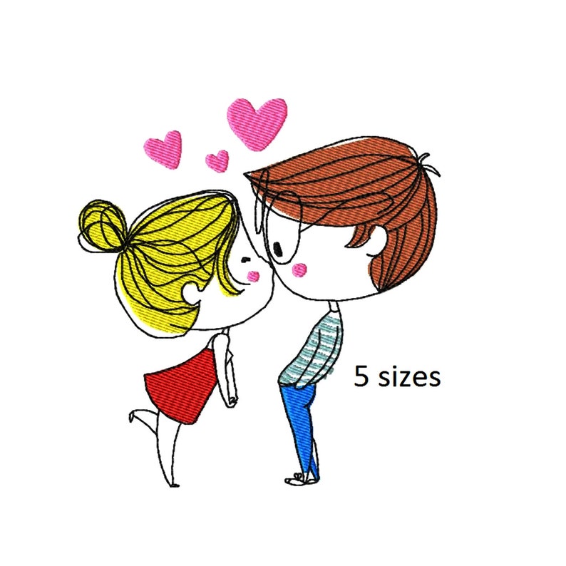 Cute couple with kiss machine jessecmault designlove etsy Cute couple with kiss machine jessecmault designlove etsy