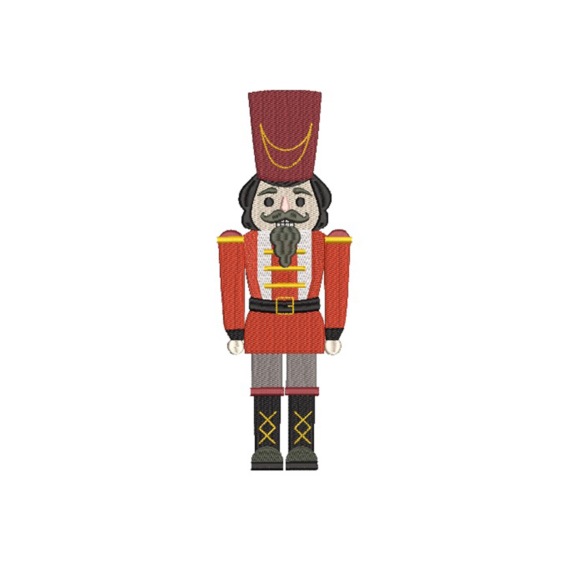 Nutcracker Embroidery Design Nutcracker Embroidery Pattern Etsy