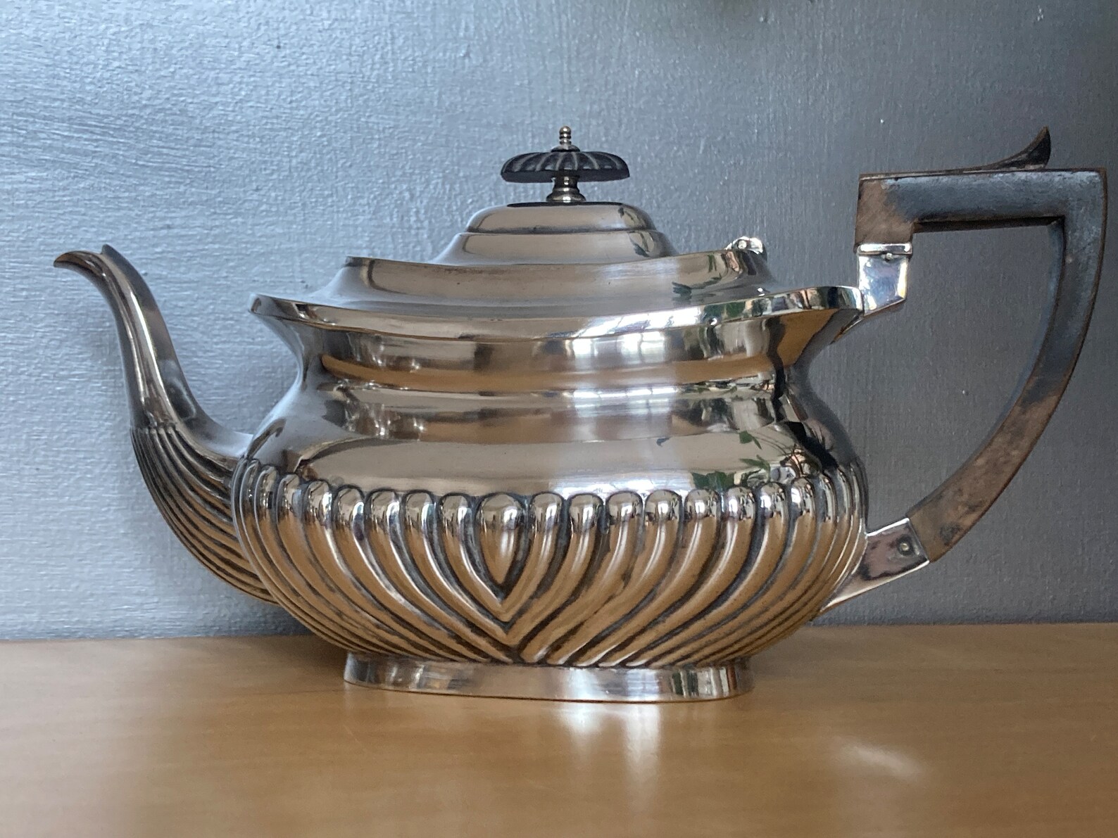 Antique Silver Plated Teapot Set Charles Edward Nixon Teapot Etsy UK
