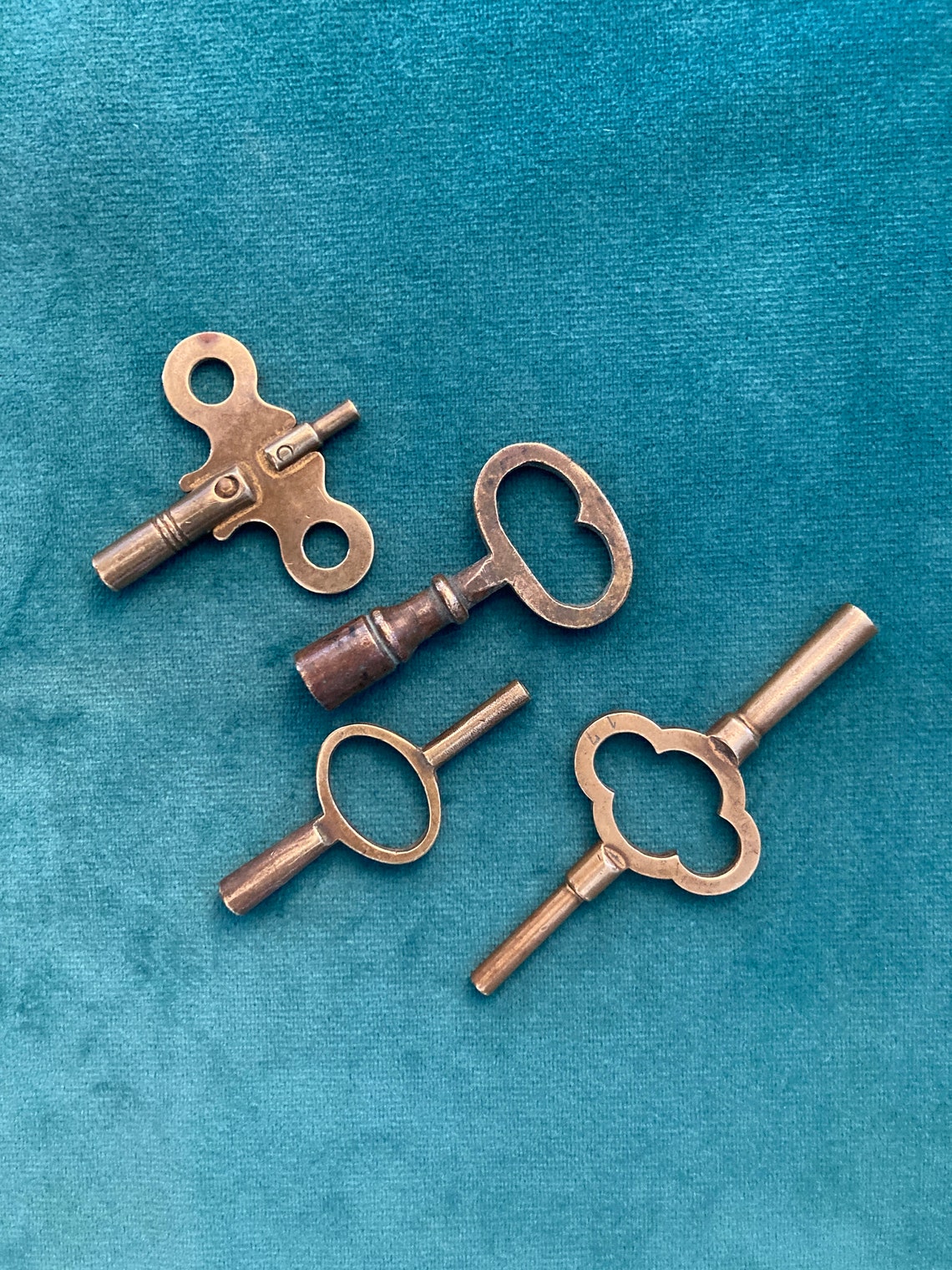 Vintage Carriage Clock Key Clock Key Brass Clock Key Etsy UK