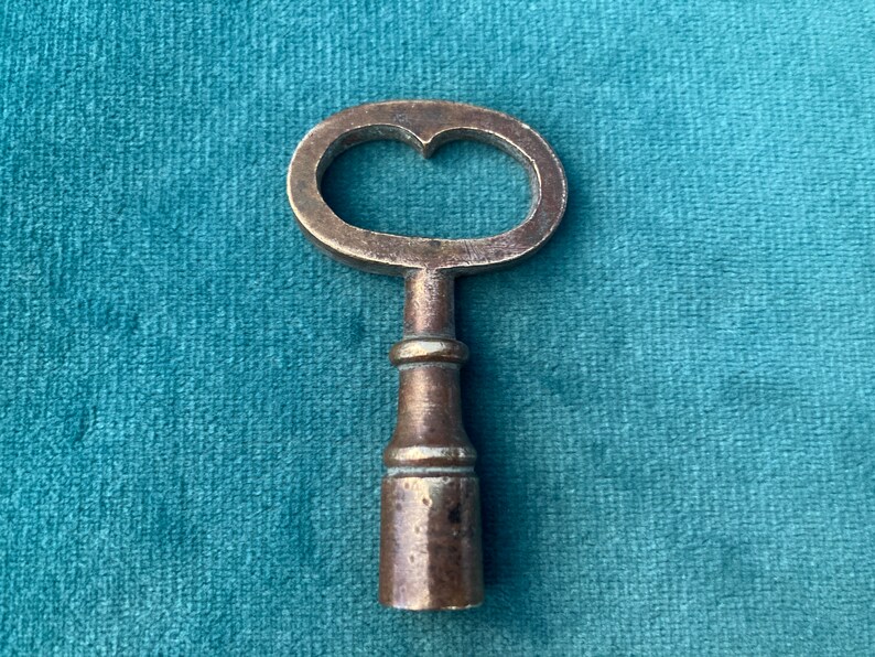 Vintage Carriage Clock Key Clock Key Brass Clock Key Etsy UK