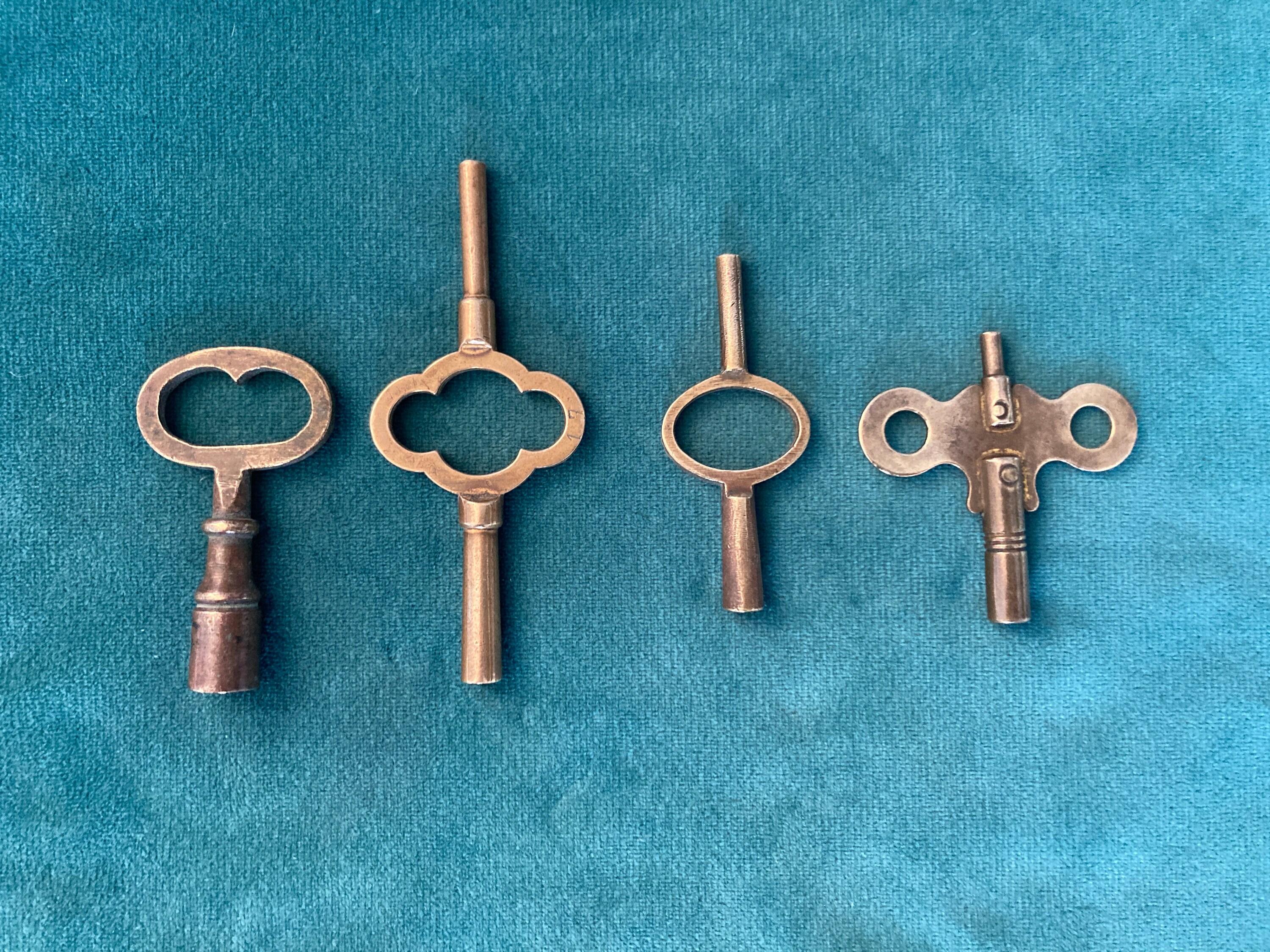 Vintage Carriage Clock Key Clock Key Brass Clock Key Etsy UK