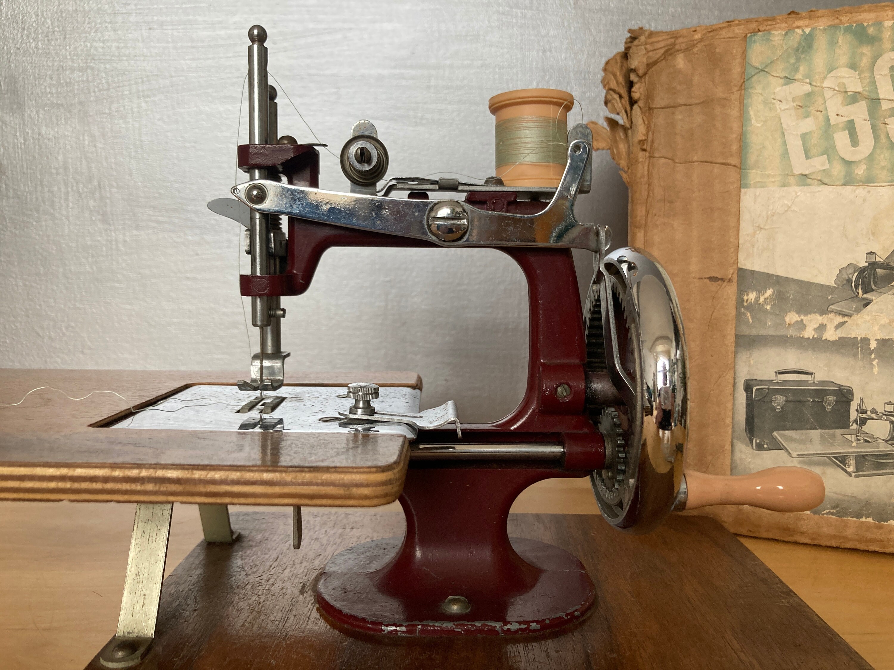 Essex Mk 1 Miniature Sewing Machine Chain Stitch Sewing Etsy UK