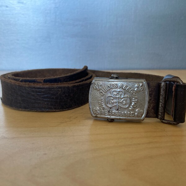 Vintage Guide Belt Etsy UK