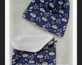 Gorro/gorro o lazo erizo azul