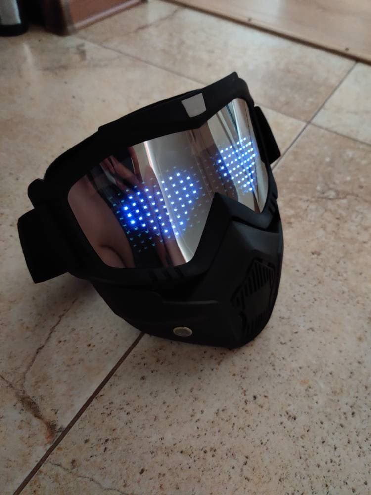 LED Mask Cyberpunk Watch dogs 2 Wrench LED mask Cyberpunk | Etsy