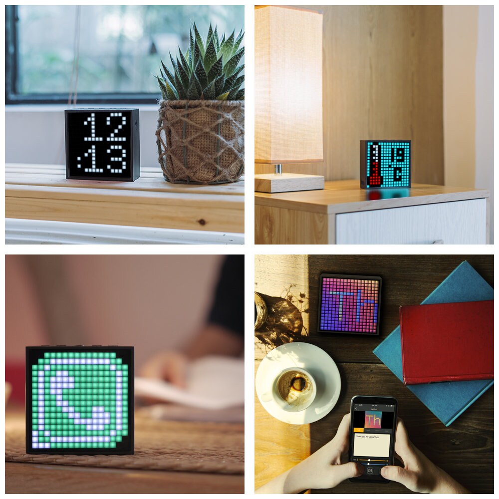 Clock Alarm clock Personalized digital alarm clock Etsy