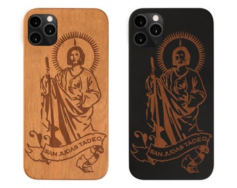 San Judas iPhone 13 Pro 13ProMax | 14Pro | 11 ProMax| Xs Max| SE | 7,8Plus Samsun 22 Pixel 4 5 Best Gift For Her Couples St Jude Virgin Mary