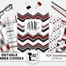 Editable Binder Covers and Spines 3 Ring Notebook Cover - Etsy