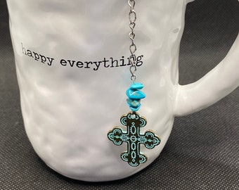 Handmade Turquoise Gemstone Tea Ball Infuser