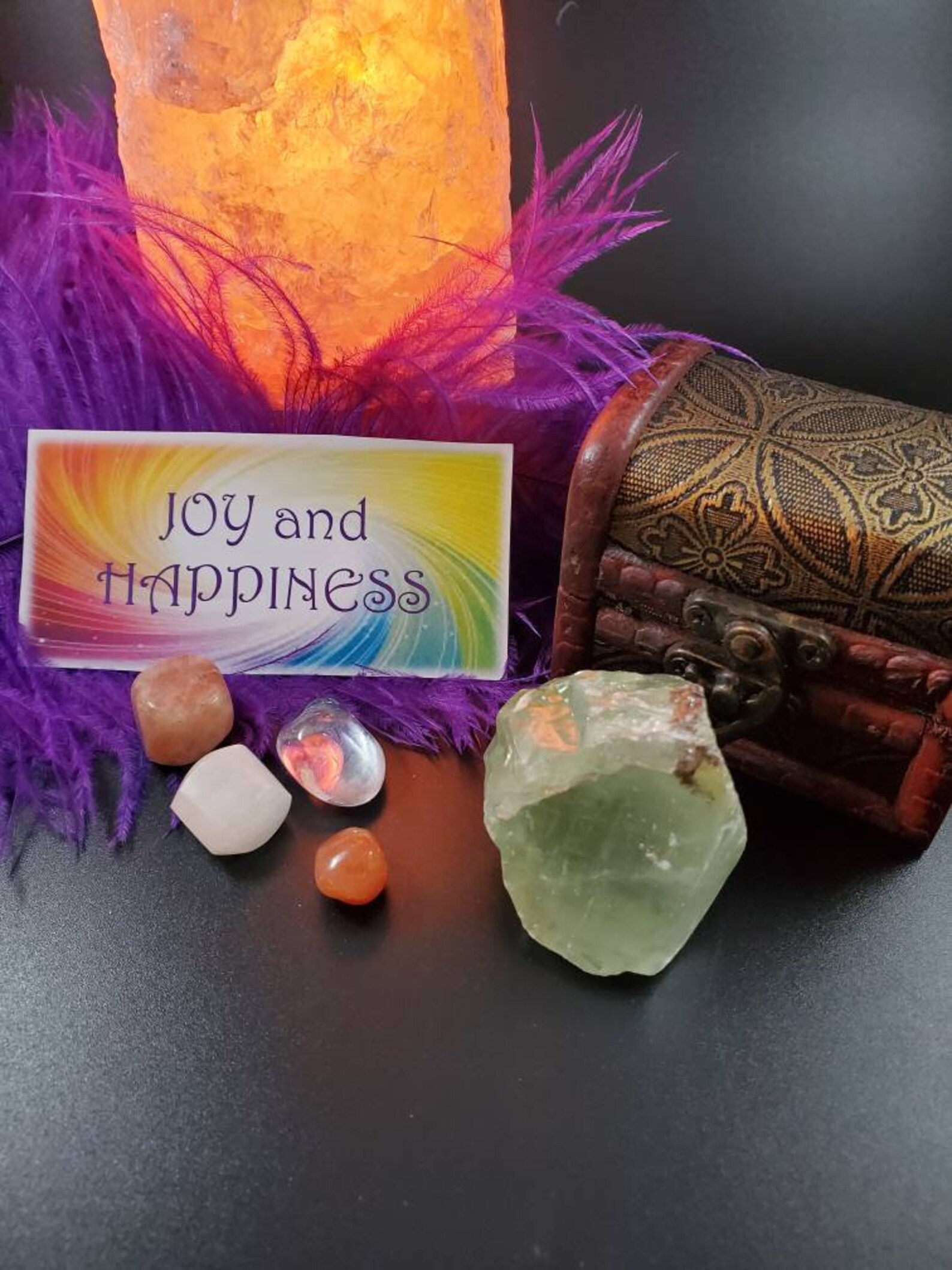 Joy and HappinessCrystal Healing Set/Gift Set Etsy